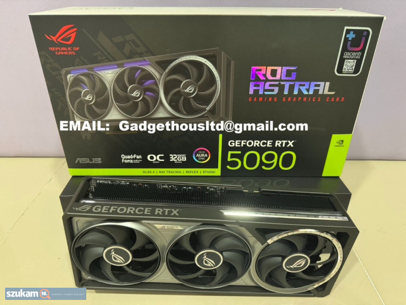 Zdjęcia przypisane do ogłoszeniaGeForce RTX 5090 , RTX 5080, RTX 5070 Ti, RTX 5070, RTX 4090  w kategorii Sprzęt RTV / AGD