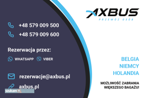AxBus- Busy do Niemiec, Belgii i Holandii