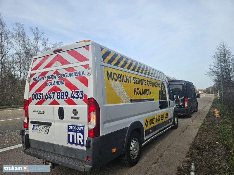 MOBILNA WULKANIZACJA SAMOCHODÓW OSOBOWYCH I BUSÓW EINDHOVEN HOLANDIAMASZ AWARIĘ