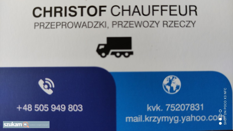 Zdjęcia przypisane do ogłoszeniaTransport, przeprowadzki Holandia codziennie.  w kategorii Przeprowadzki