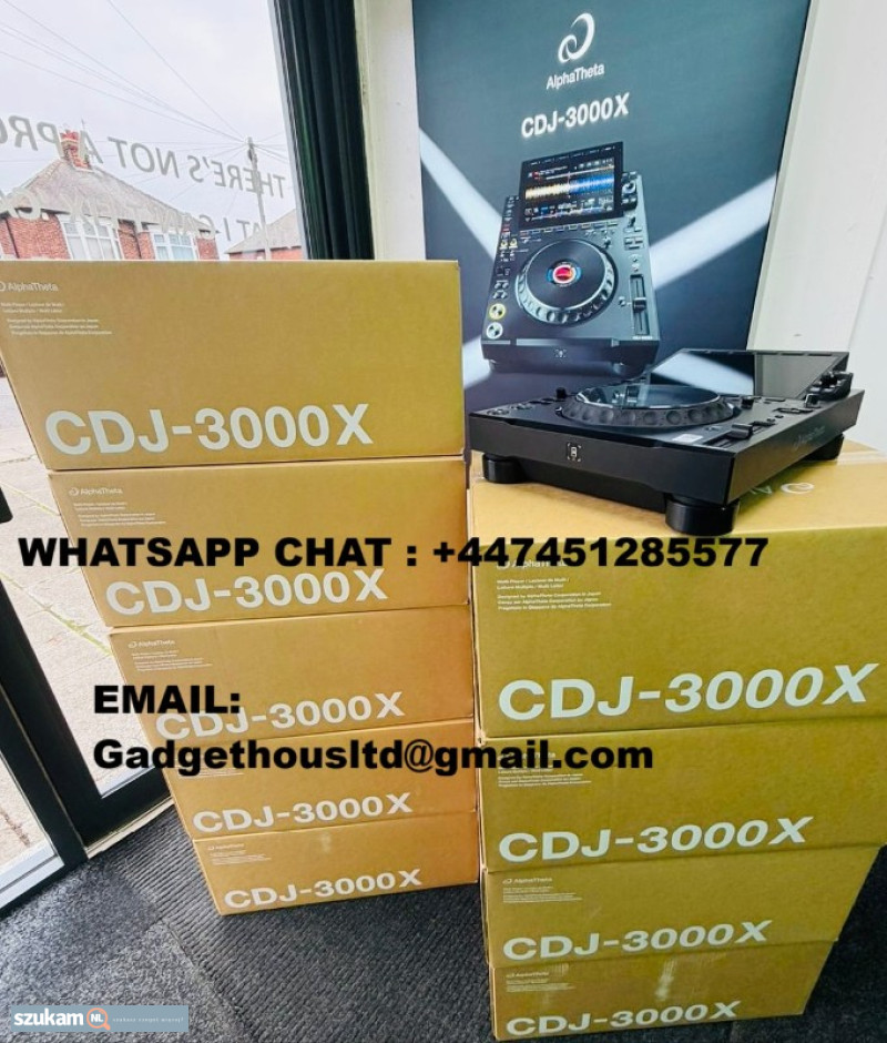Zdjęcia przypisane do ogłoszeniaAlphaTheta CDJ-3000X, AlphaTheta Euphonia, Pioneer DJM-A9  w kategorii Sprzęt RTV / AGD