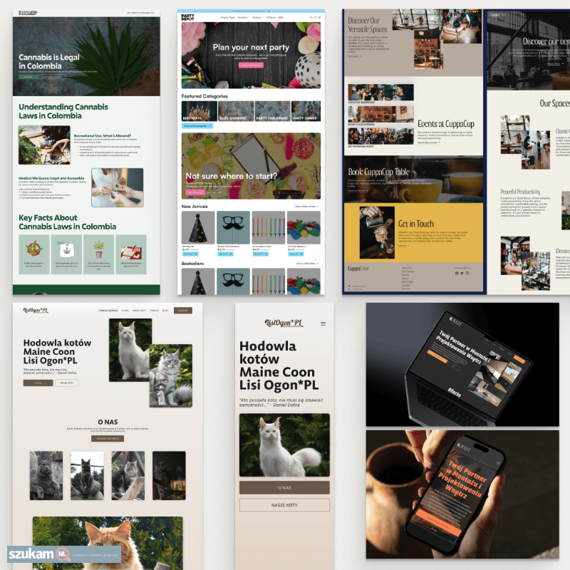 Zdjęcia przypisane do ogłoszeniaProjektowanie stron WWW, UI/UX, grafika i branding dla firm  w kategorii Informatyczne