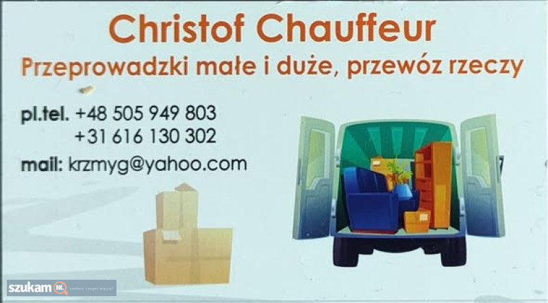 Zdjęcia przypisane do ogłoszeniaTransport, przeprowadzki Holandia codziennie.  w kategorii Przewóz osób