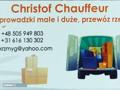 Zdjęcia przypisane do ogłoszeniaTransport, przeprowadzki Holandia codziennie.  w kategorii Przewóz osób