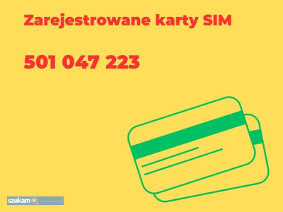 Zdjęcia przypisane do ogłoszeniaZarejestrowane karty SIM i eSIM – wysyłka Warszawa Polska  w kategorii Marketing i reklama