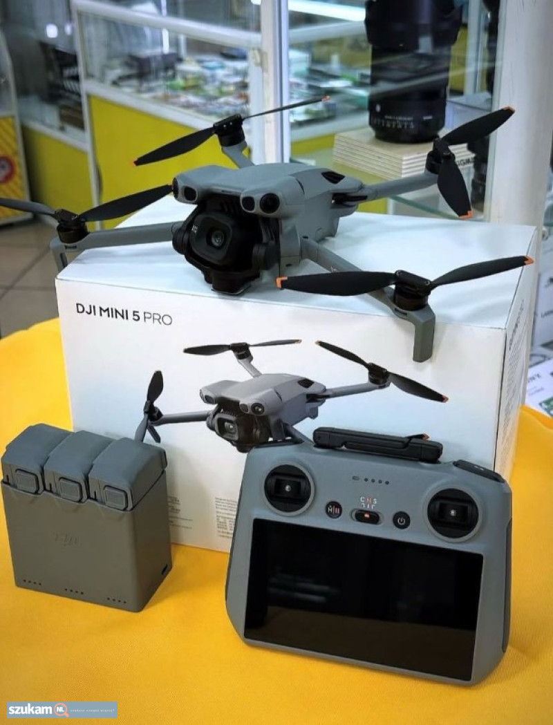Ogłoszenie DJI Mini 5 Pro, DJI Mini 4 Pro,DJI Mavic 4 Pro, DJI Mavic 3S w kategorii Sprzęt RTV / AGD w lokalizacji Noord-Holland