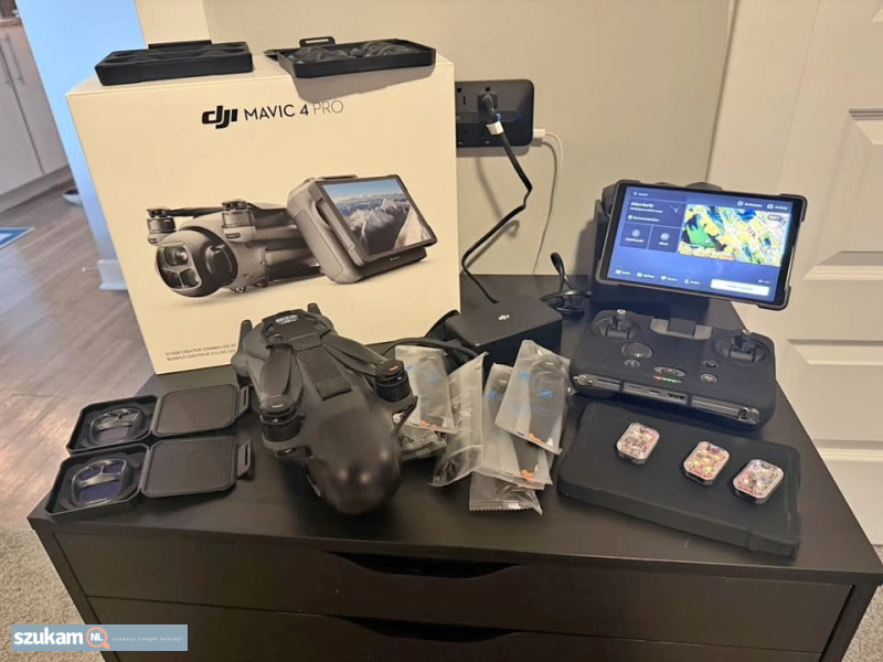Zdjęcia przypisane do ogłoszeniaDJI Mini 5 Pro, DJI Mini 4 Pro,DJI Mavic 4 Pro, DJI Mavic 3S  w kategorii Sprzęt RTV / AGD